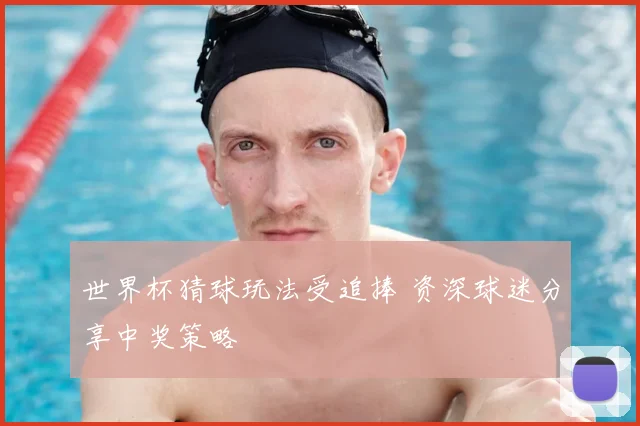 世界杯猜球玩法受追捧 资深球迷分享中奖策略