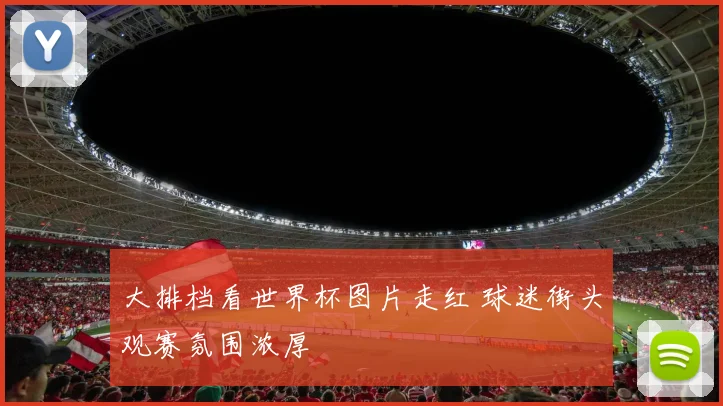 大排档看世界杯图片走红 球迷街头观赛氛围浓厚